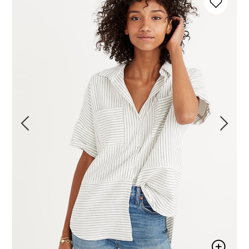 Made well Flannel Courier Shirt in Stripe